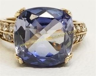 10K yellow gold ring