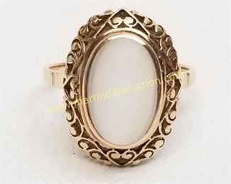 vintage 10K yellow gold ring