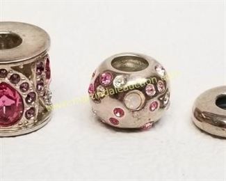 Sterling silver Chamilia charms