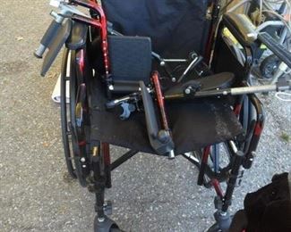 Lite weight wheel chair