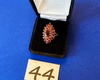 14k Garnet ring Sz. 8.5 $200