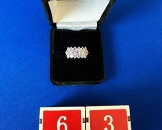 14k tanzanite ring Sz. 9.5 $185