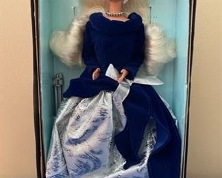 Avon Winter Velvet Barbie $10