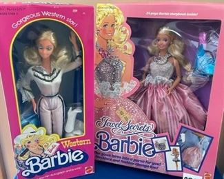 Western Barbie & Jewel Secrets Barbie $15