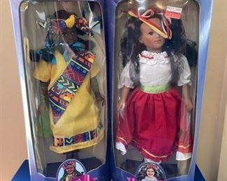 Dolls of all Nations Ltd. Ed. Kenya & Mexico $25