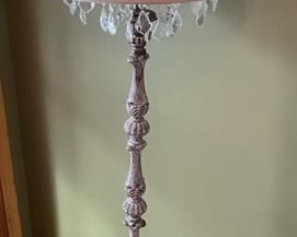 Floor lamp with crystals $50