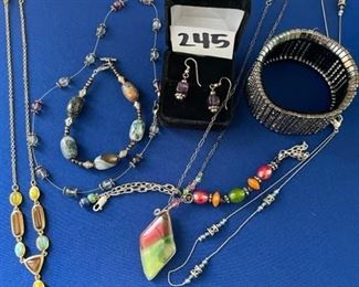 Assortment of costume jewelry $15