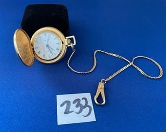 Majestime gold-filled pocket watch 17 jewels $75