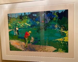 LeRoy Neiman serigraph in colors, pencil signed and numbered 30/300 lower margin. Styria Studio blindstamp at lower center. Matted and framed. Estate of Seyfreid Port Huron Michigan 