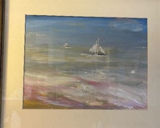 Watercolor #sailboats impressionistic
