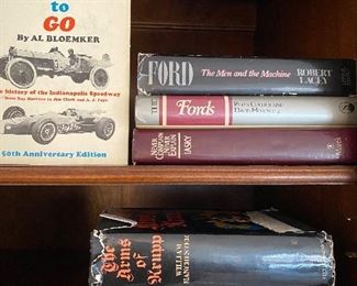 books and more books The Fords, # Indianapolis speedway 