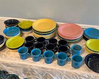 Most Fiesta Is Vintage, some plates are newer but retired