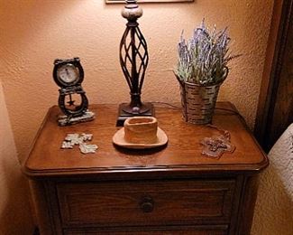 Side Table & Decor