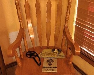 Wood Rocking Chair