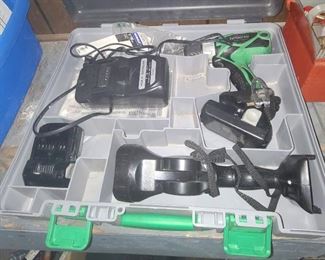 1 of 2 Pictures - Hitachi Cordless Power Drill, Light, Battery Pack and Charger