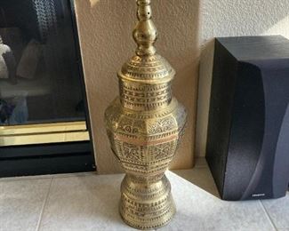 Brass Urns (2) from the Philippines for carrying food