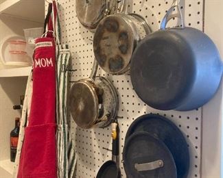 Pots and Pans, kitchen aprons