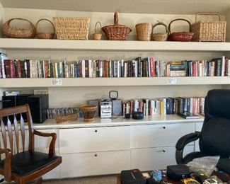 Baskets and Books, Office chairs, CD's