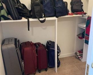 Luggage - carry-ons, back packs, travel stuff