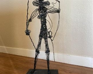 Don Quixote Wire Sculpture