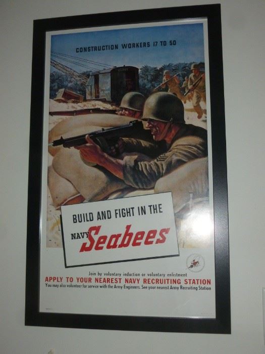 Cool old military poster