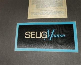 mid century modern sofa and matching loveseat by Selig