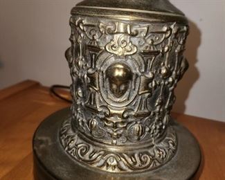 pair Hollywood Regency lamps