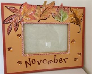 month frames, frame for each month available
