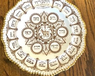 Spode Seder plate 