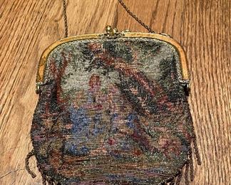 Antique Russian beaded bag c. 1910
