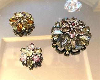 Bling brooches