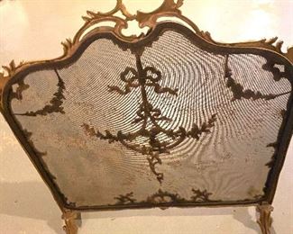 French fire screen purchased from the estate of actress Mae West