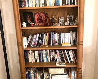 Vintage pine bookcase