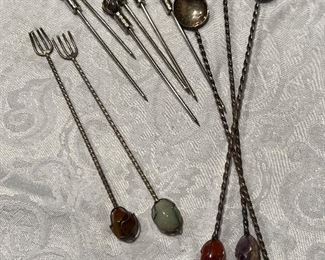 Appetizer Set with Polished Rocks