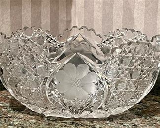 Cut Glass Bowl