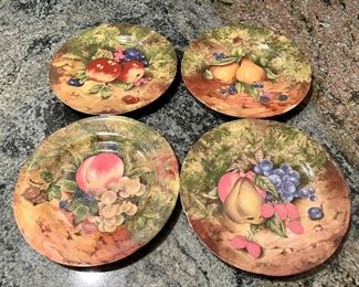 Limoges Fruit Plates