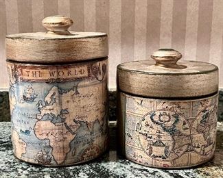 Domain Furniture "World" Canisters