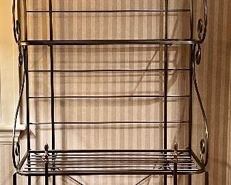 Iron Bakers Rack