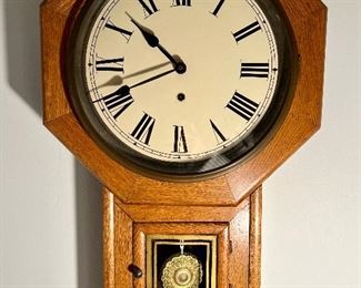 Antique School Clock