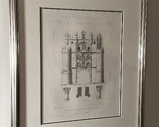 Antique Architectural Print