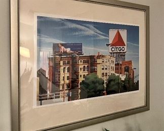 Framed "Boston" Print