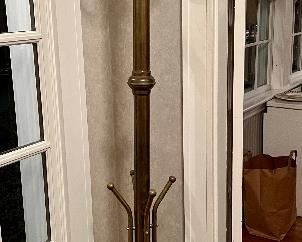 Brass Coat Rack