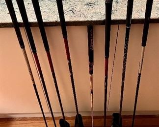 Assorted Golf Clubs