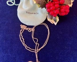 Tiffany and Co Heart Necklace