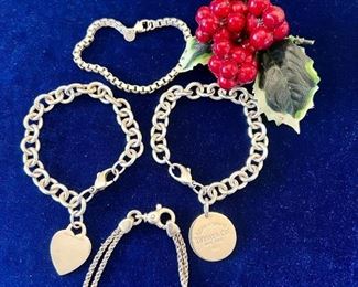 Assorted Tiffany Bracelets