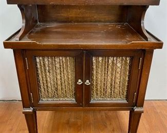 Vintage Mahagony Cabinet With Mesh Doors
Lot #: 102