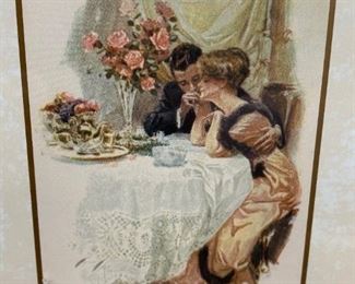 Vintage Harrison Fisher Print, "The Greatest Moments Of A Girl's Life"
Lot #: 153