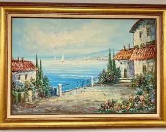 Vintage Original Oil Painting, Signed "Whistler"
Lot #: 65