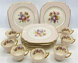 Vintage Syracuse China Old Ivory Pattern China With Gold Accents: Set Of 24
Lot #: 52