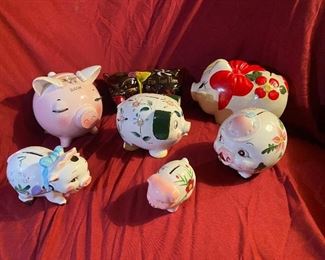 1960’s piggy bank collection.